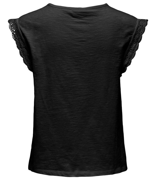 JDY Top SALVA CROCHET JDY BLACK