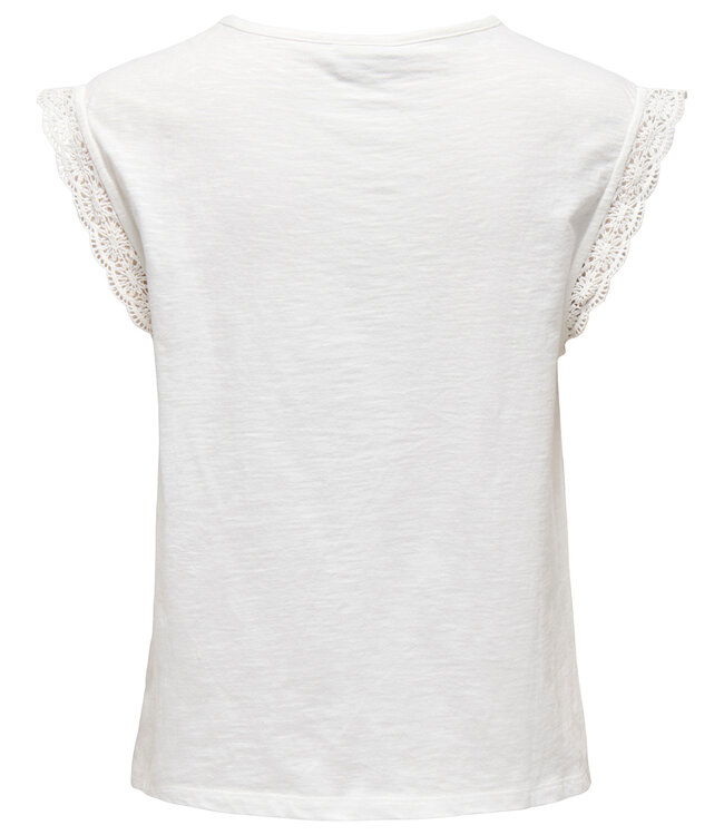 JDY Top SALVA CROCHET JDY CLOUD DANCER