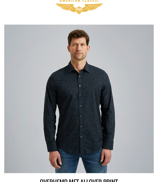 PME LEGEND Hemd PRINT ON COTTON CLUB PME LEGEND SALUTE