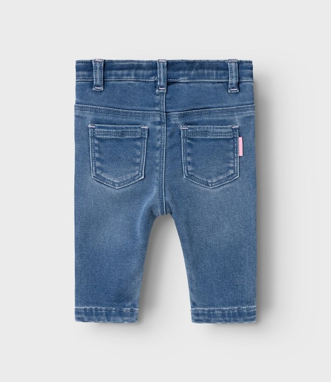 NAME-IT Broek Jeans SALLI BABY NAME IT DARK BLUE DENIM