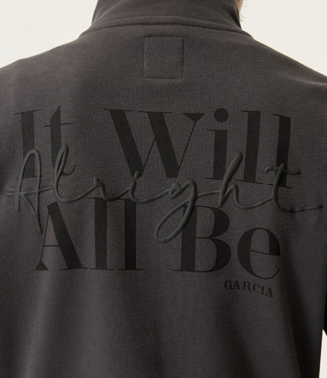 GARCIA Pull CARDIGAN IT WILL BE ALLRIGHT GARCIA BOYS DARK GREY