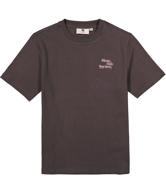 GARCIA T-Shirt SLOW LIFE GARCIA BOYS DARK GREY