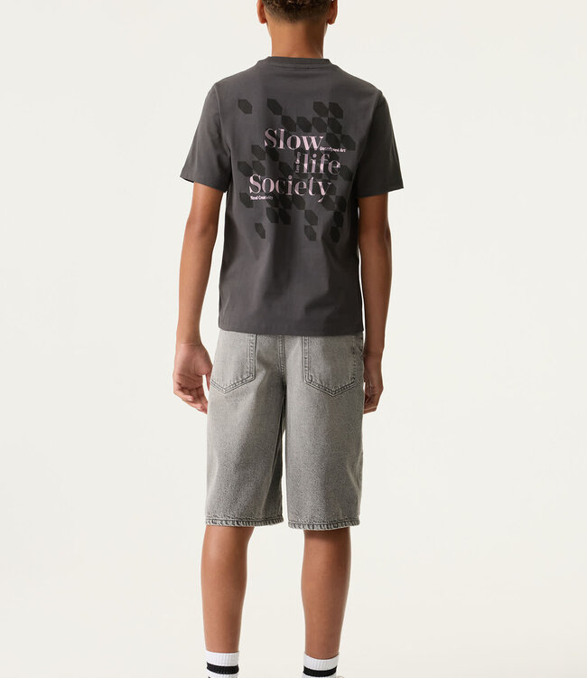 GARCIA T-Shirt SLOW LIFE GARCIA BOYS DARK GREY