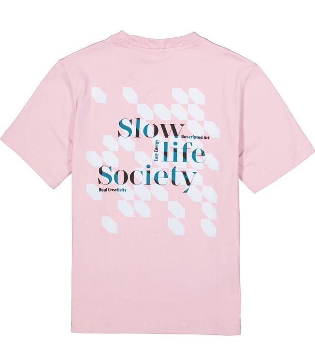 GARCIA T-Shirt SLOW LIFE GARCIA BOYS PALE SYRUP