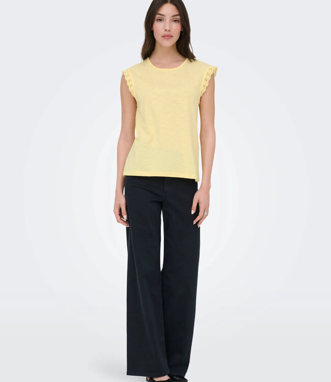 JDY Top SALVA CROCHET JDY DOUBLE CREAM