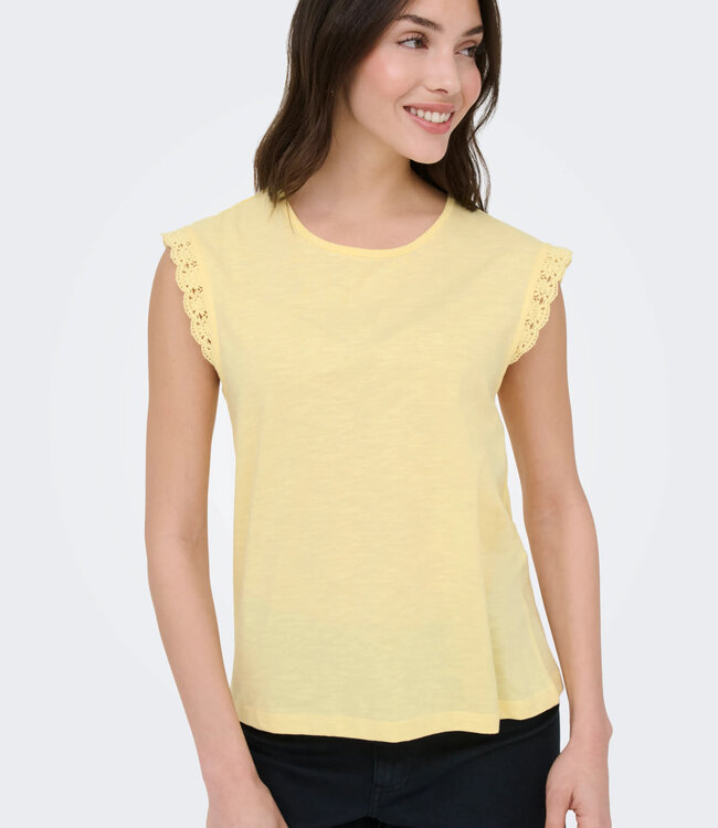 JDY Top SALVA CROCHET JDY DOUBLE CREAM