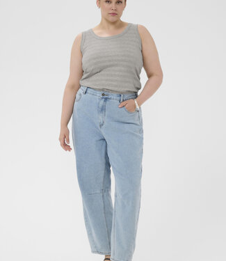 KAFFE CURVE Top KARLI KAFFE CURVE DARK SILVER 108670
