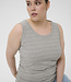 KAFFE CURVE Top KARLI KAFFE CURVE DARK SILVER 108670