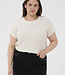 KAFFE CURVE Blouse FELICE KAFFE CURVE CHALK 110602