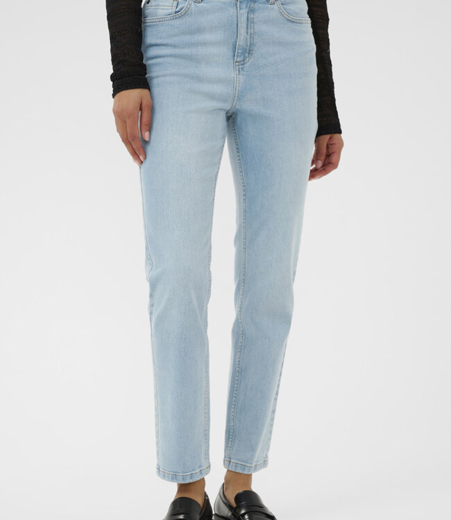 KAFFE Broek JEANS WILLOW SLIM KAFFE LIGHT BLUE