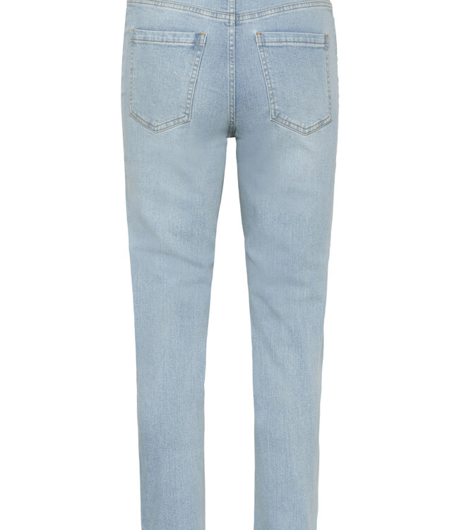KAFFE Broek JEANS WILLOW SLIM KAFFE LIGHT BLUE