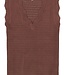 GARCIA Top GEHAAKT GARCIA DAMES EARTH BROWN