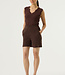 GARCIA Top GEHAAKT GARCIA DAMES EARTH BROWN