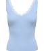 JDY Top NANNA LACE JDY CASHMERE BLUE