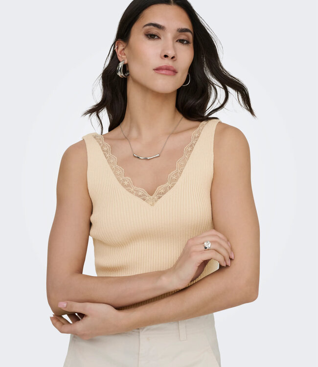 JDY Top NANNA LACE JDY FOG