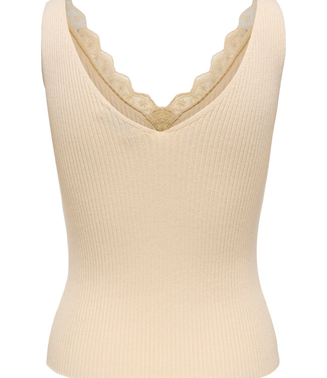 JDY Top NANNA LACE JDY FOG