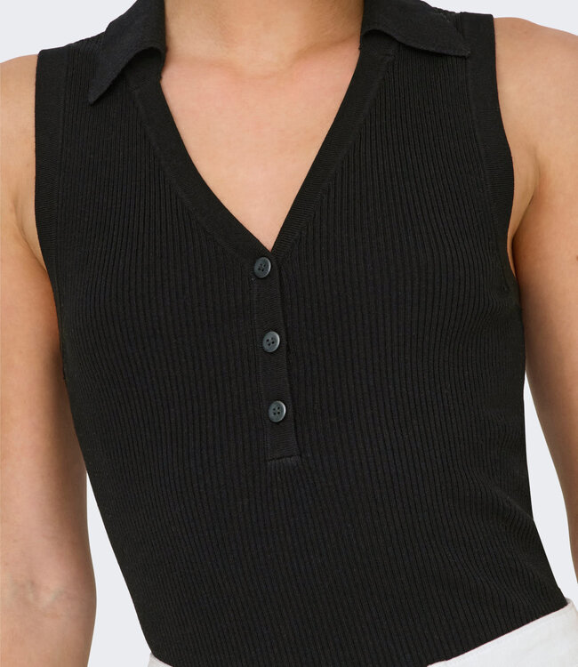 JDY Top NANNA COLLAR JDY BLACK
