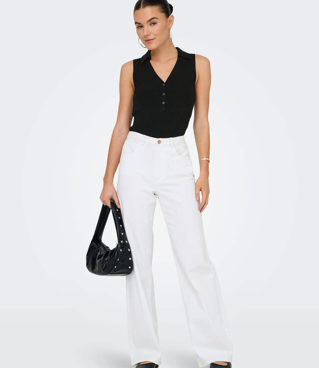JDY Top NANNA COLLAR JDY BLACK