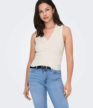 JDY Top NANNA COLLAR JDY CLOUD DANCER