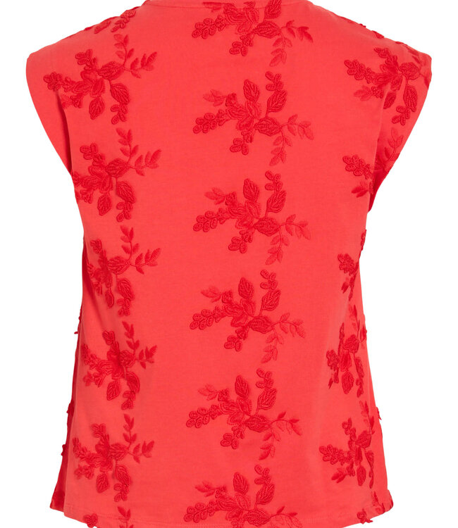 VILA Top NAYLA VILA HIBISCUS