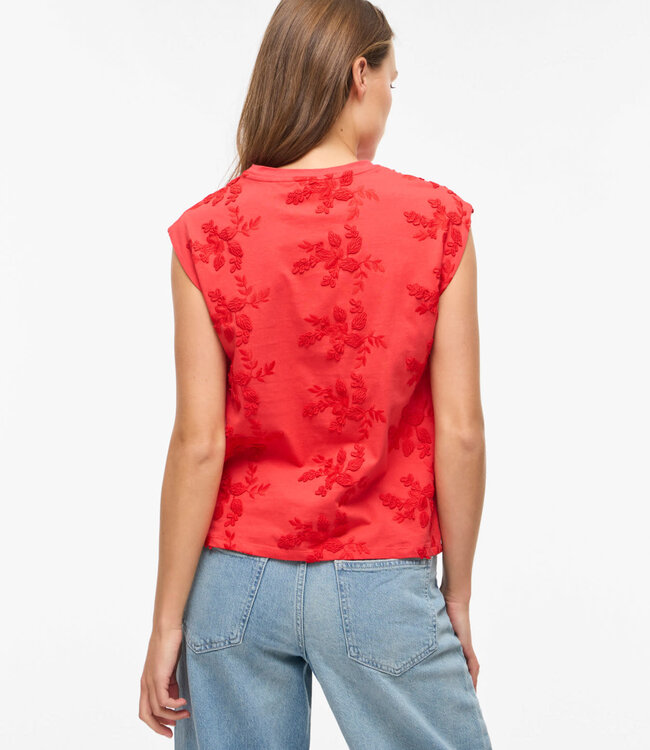 VILA Top NAYLA VILA HIBISCUS