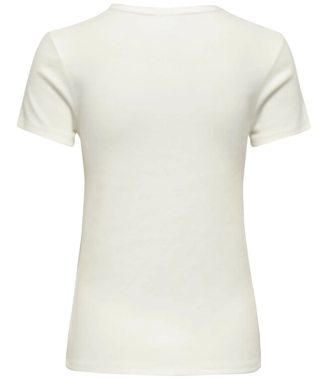 JDY T-Shirt LUCKY JDY CLOUD DANCER