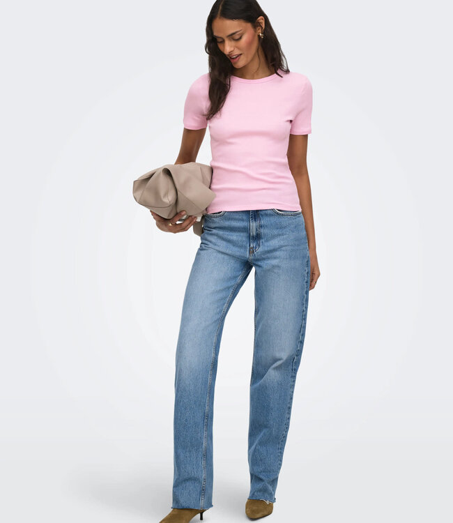 JDY T-Shirt LUCKY JDY FRAGRANT LILAC