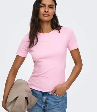 JDY T-Shirt LUCKY JDY FRAGRANT LILAC