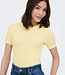 JDY T-Shirt LUCKY JDY PASTEL YELLOW