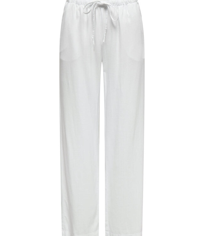JDY Broek CAYA LINNEN JDY BRIGHT WHITE