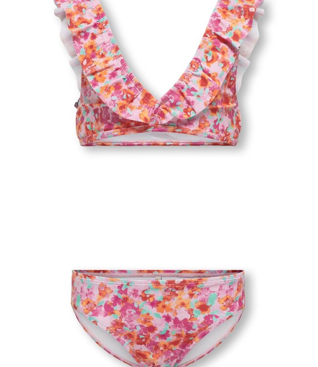 ONLY KIDS MEISJES Bikini Set TIKKA Only Kids Girls FIESTA VIBRANT FLOWERS
