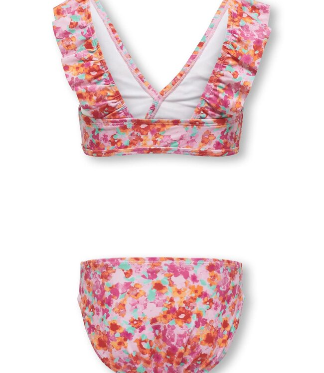 ONLY KIDS MEISJES Bikini Set TIKKA Only Kids Girls FIESTA VIBRANT FLOWERS