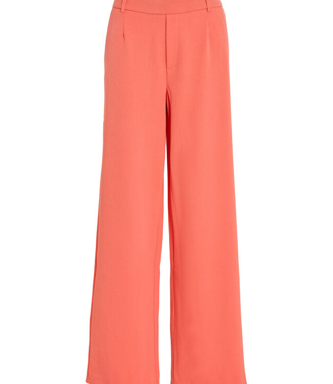 VILA Broek VARONE WIDE VILA DUBARRY RED