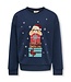 Pull YDA XMAS Only Kids Girls  DRESS BLUE