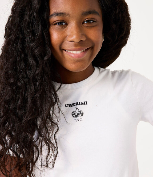 GARCIA T-Shirt CHERISH GARCIA WHITE