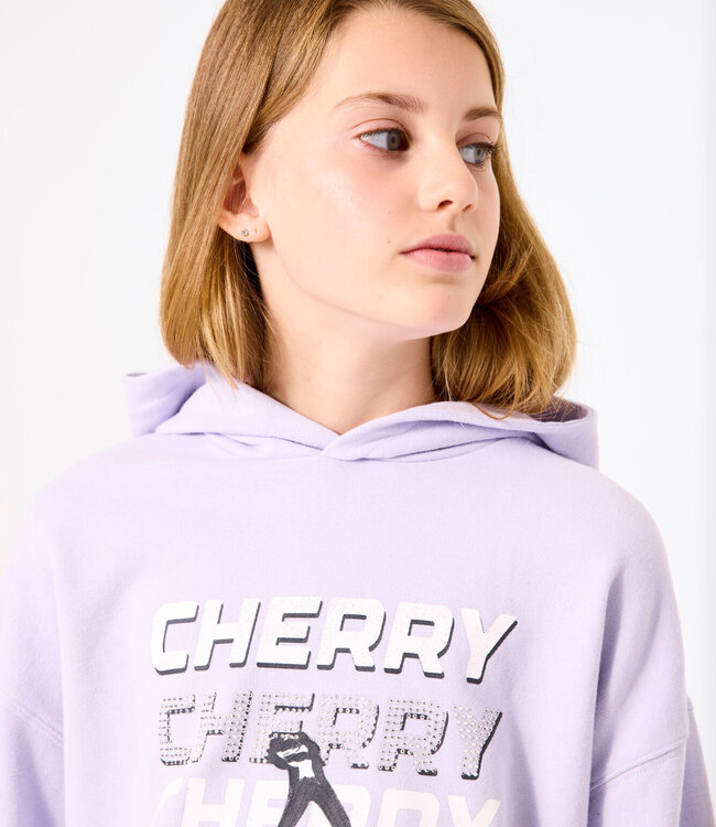 GARCIA Hoodie CHERRY, CHERRY GARCIA SWEET LILAC