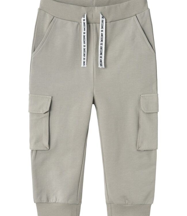 NAME-IT Broek LUTIL SWEAT JOGGING LOOSE NAME IT BOYS WILD DOVE