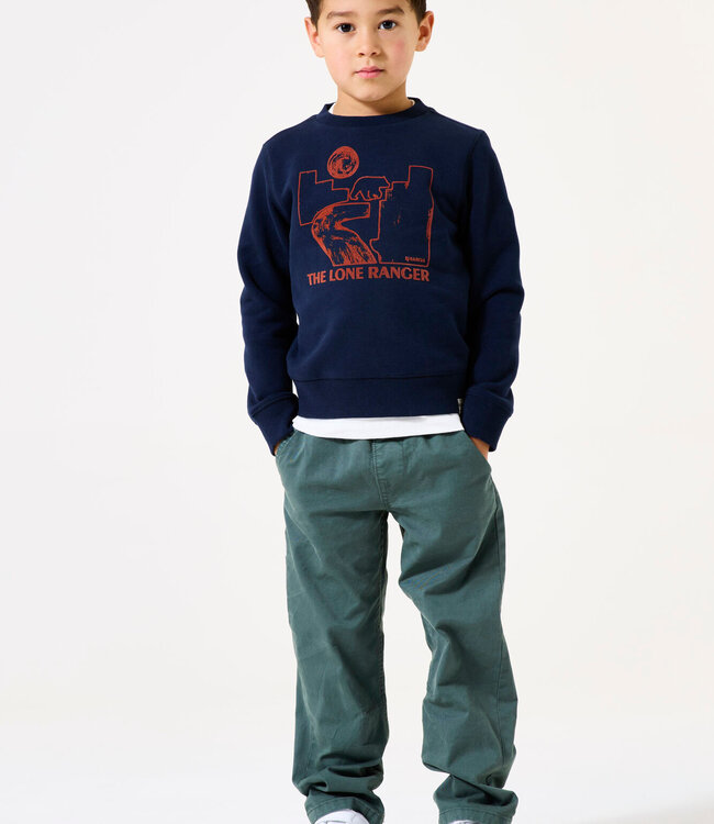 GARCIA Broek JEANS REGULAR GARCIA MINI BOYS BALSEM GREEN