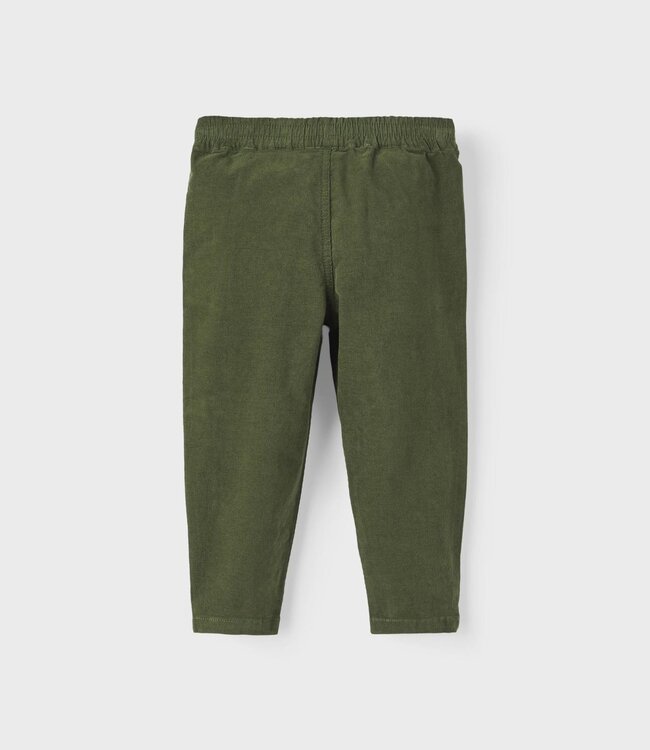 NAME-IT Broek Jeans BEN TAPERED CORD Name-It Boys RIFLE GREEN
