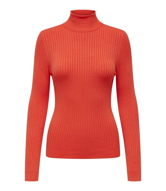 ONLY T-Shirt KAROL ROLLNECK Only Dames (NOOS) TIGERLILY