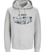 JJ REBEL Hoodie HAMILTON REBEL LIGHT GREY MELANGE