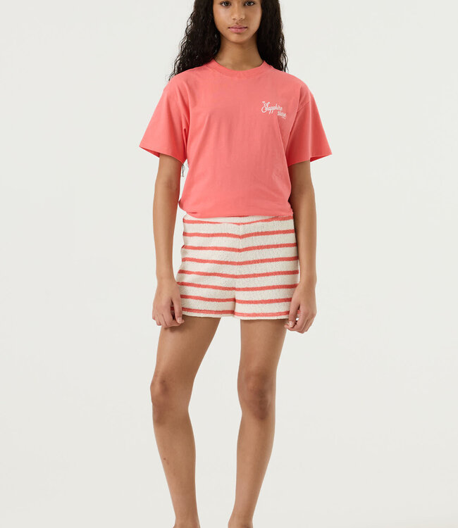 GARCIA Short STRIPE GARCIA TEENS GIRLS CORAL