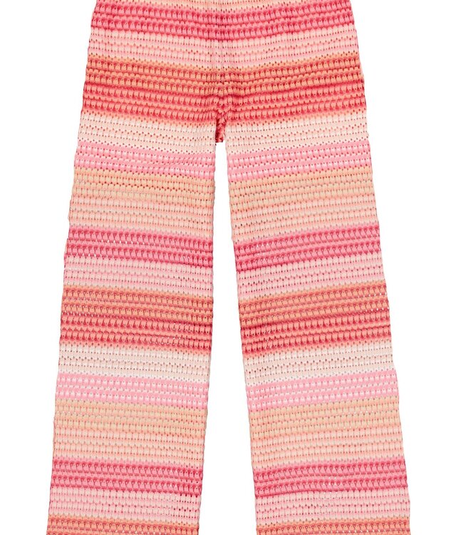 GARCIA Broek STRIPE GEHAAKT GARCIA GIRLS TEENS CORAL