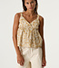 GARCIA Top SPAGHETTI BANDJE BLOEM GARCIA TEENS GIRLS FRESH TAN