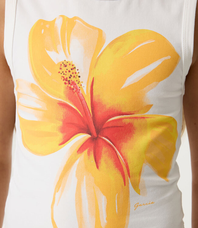 GARCIA Top BLOEM GARCIA TEENS GIRLS WHITE