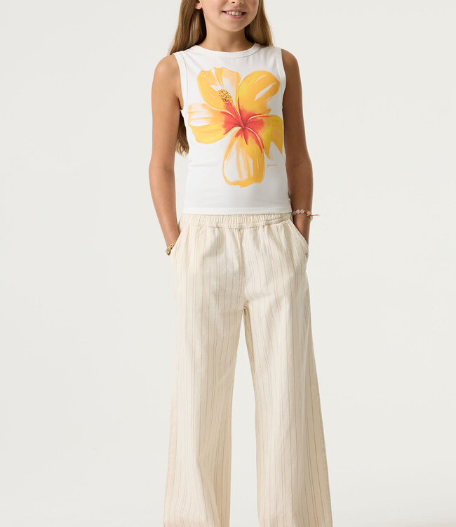 GARCIA Top BLOEM GARCIA TEENS GIRLS WHITE