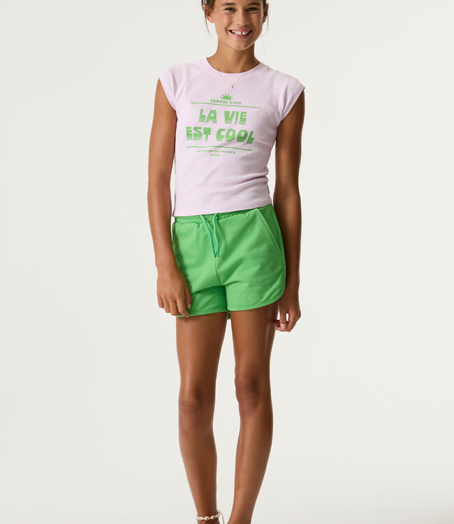 GARCIA T-Shirt LA VIE EST COOL GARCIA TEENS GIRLS CRYSTAL