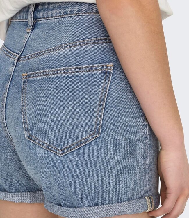 ONLY Short Jeans PHINE Only LIGHT BLUE DENIM