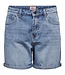 ONLY Short Jeans PHINE Only LIGHT BLUE DENIM