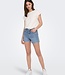 ONLY Short Jeans PHINE Only LIGHT BLUE DENIM